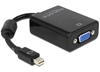 Picture of Delock Adapter mini Displayport 1.2 male  VGA female Passive black