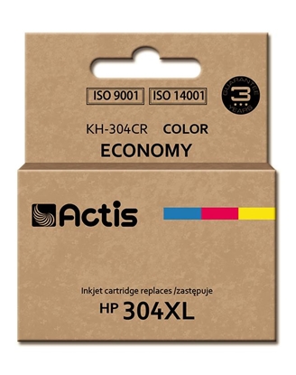 Picture of Actis KH-304CR ink (replacement for HP 304XL N9K07AE; Premium; 18 ml; color)