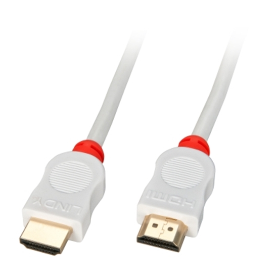 Изображение HDMI High Speed Cable, White, 3m