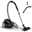 Picture of Philips 3000 series Bagged vacuum cleaner XD3112/09, 900W, TriActive, Deep Black