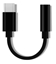 Изображение Mocco CM20 3.5 mm to USB-C Audio Adapter for phones Black (OEM)