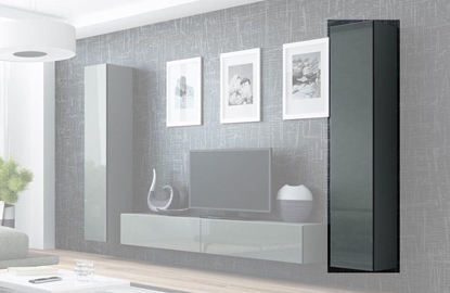 Изображение Cama Full cabinet VIGO '180' 180/40/30 grey/grey gloss