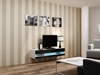 Picture of Cama TV stand VIGO NEW 30/140/40 white/black gloss