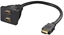 Изображение Adapter AV MicroConnect HDMI 19M - 2X HDMI 19F