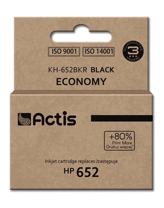 Attēls no Actis KH-652BKR ink (replacement for HP 652 F6V25AE; Standard; 15 ml; black)