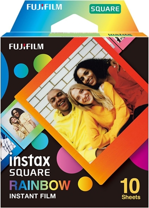 Attēls no 1 Fujifilm instax Square Film Rainbow