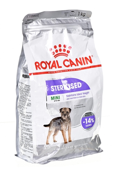 Picture of ROYAL CANIN Mini Sterilised - dry food for adult dogs, small breeds, after sterilisation - 1kg