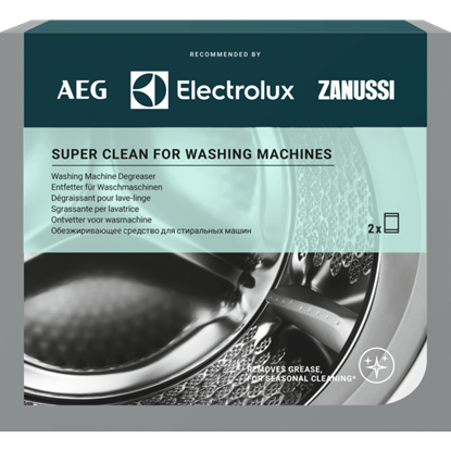 Изображение Akcija! Electrolux Super Clean attaukotājs veļas mašīnām, iepakojumā 2 gab.x50g