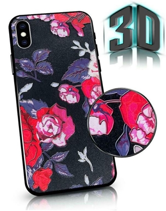 Изображение Mocco Flowers Back Case 3D for Apple Iphone 11 Pro Max Black