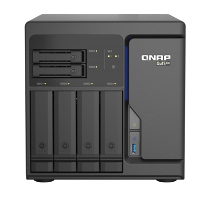 Изображение QNAP TS-h686 NAS Tower Ethernet LAN Black D-1602