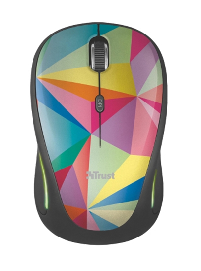 Изображение Trust Yvi FX mouse Ambidextrous RF Wireless Optical 1600 DPI