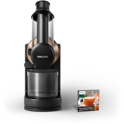 Attēls no Philips Viva Collection Slow-pressed juicer HR1888/70, XL pipe 70 mm, 150W