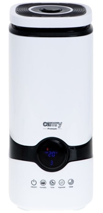 Attēls no Camry | Air humidifier | CR 7964 | 35 m³ | 25 W | Water tank capacity 4.2 L | Ultrasonic | Humidification capacity 300 ml/hr | White