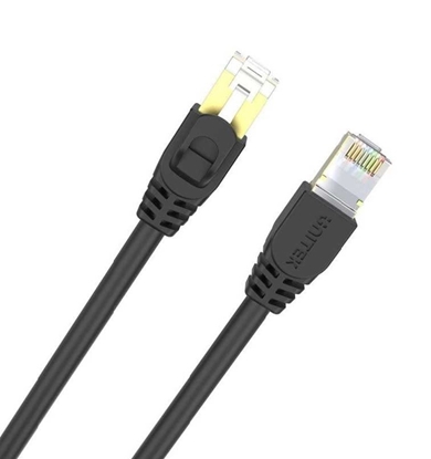 Attēls no Patchcord Cat.7 SSTP (8P8C) RJ45, 3M, C1811EBK Czarny