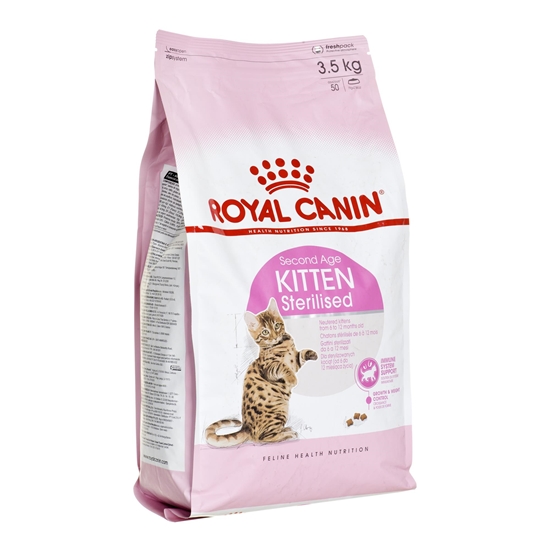 Picture of Royal Canin Kitten Sterilised cats dry food 3.5 kg Poultry