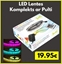 Изображение Krāsainas RGB 150LEDs 12V LED Lentas komplekts ar pulti un vadības bloku | Garums 5 metri