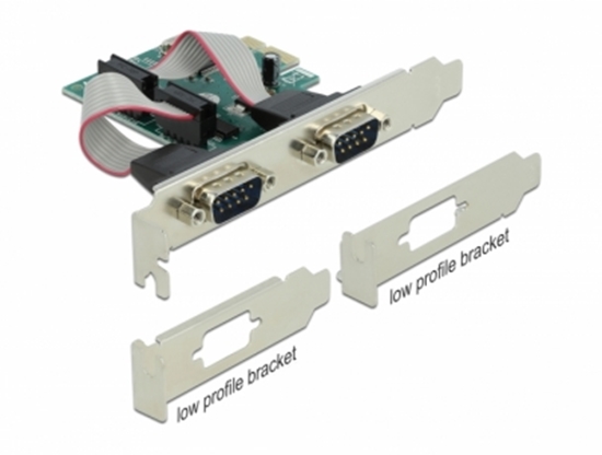 Изображение Delock PCI Express Card to 2 x Serial RS-232