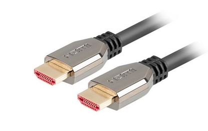 Изображение Kabel HDMI M/M V2.1 0.5m 8K 60HZ czarny