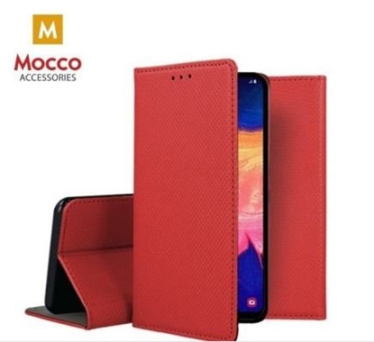 Picture of Mocco Smart Magnet Book Case For Samsung Galaxy Note 20 5G Red