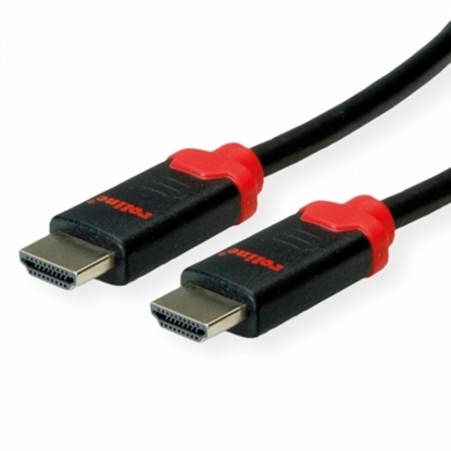 Изображение ROLINE HDMI 10K Ultra High Speed Cable, M/M, black, 1 m