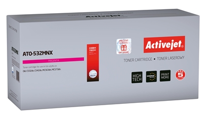 Attēls no Activejet ATO-532MNX toner (replacement for OKI 46490606; Supreme; 6000 pages; magenta)