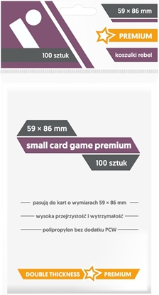 Attēls no Koszulki 59 x 86mm Small Card Game Premium 