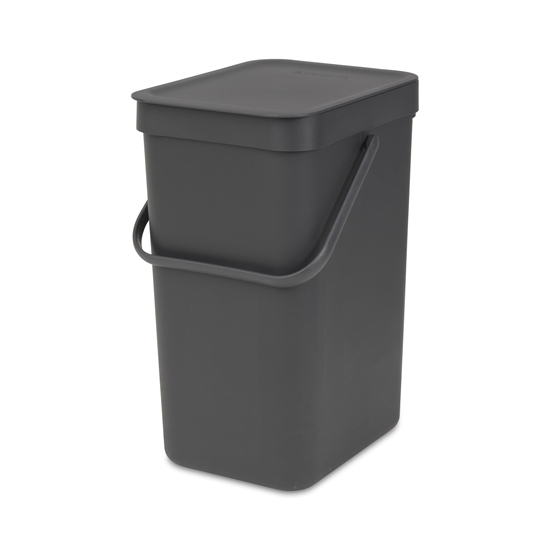 Picture of BRABANTIA atkritumu tvertne Sort & Go, 12 l, grey