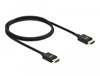 Picture of Delock Koaxiales High Speed HDMI Kabel 48 Gbps 8K 60 Hz schwarz 2 m