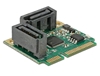 Изображение Delock Mini PCIe I/O PCIe half size 2 x SATA 6 Gb/s