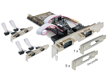 Picture of Delock PCI Express Card  6 x Serial