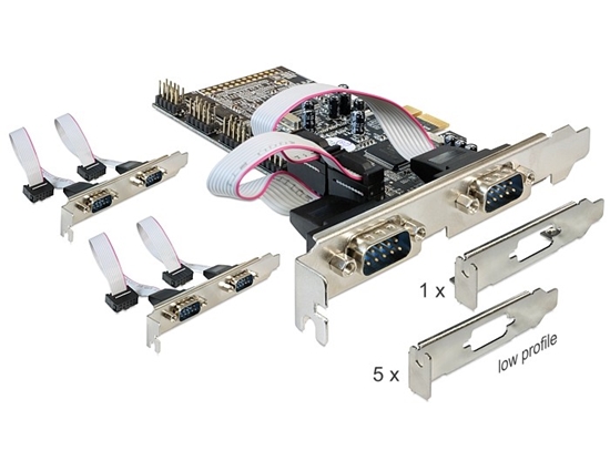 Picture of Delock PCI Express Card  6 x Serial