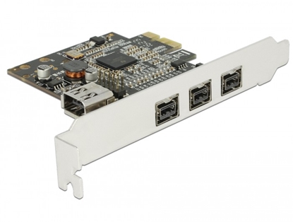Изображение Delock PCI Express Card > 3 x external FireWire B + 1 x internal FireWire A