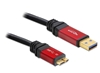 Изображение Delock Cable USB 3.0-A  micro-B male  male 2 m  Premium