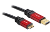 Изображение Delock Cable USB 3.0-A  micro-B male  male 3 m  Premium