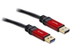 Изображение Delock Cable USB 3.0-A male  male 1 m  Premium