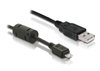 Picture of Delock Cable USB2.0 -A male to USB- micro A male 1m