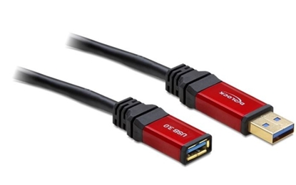 Изображение Delock Cable USB 3.0-A Extension male  female 5 m  Premium