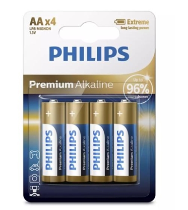 Attēls no Baterie alkaliczne premium  AA x4