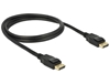 Picture of Delock Cable Displayport 1.2 male - Displayport male 4K 1 m