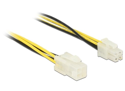 Attēls no Extension cable P4 4 pin male  P4 4 pin female 30 cm