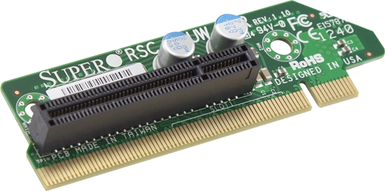 Picture of Supermicro RSC-R1UW-E8R interface cards/adapter Internal PCIe