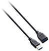 Picture of V7 Black USB Extension Cable USB 3.0 A Female to USB 3.0 A Male 3m 10ft