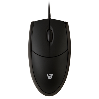 Attēls no V7 Optical LED USB Mouse - black