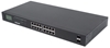 Picture of Intellinet 16-Port Gigabit Ethernet PoE+ Switch with 2 SFP Ports, LCD Display, IEEE 802.3at/af Power over Ethernet (PoE+/PoE) Compliant, 370 W, Endspan, 19" Rackmount (Euro 2-pin plug)