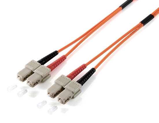 Picture of Equip SC/SC Fiber Optic Patch Cable, OS2, 1m