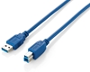 Picture of Equip USB 3.0 Type A to Type B Cable, 3.0m , Blue