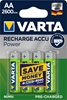 Изображение 1x4 Varta Rechargeable Accu AA NiMH 2600 mAh Mignon