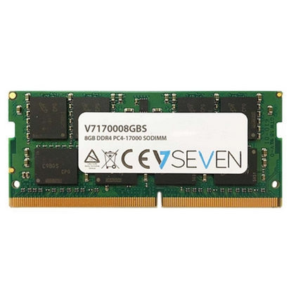 Attēls no V7 8GB DDR4 PC4-17000 - 2133Mhz SO DIMM Notebook Memory Module - V7170008GBS