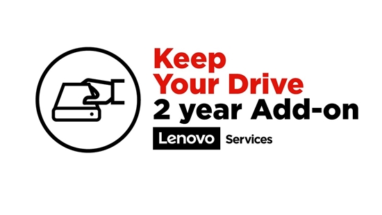 Picture of Lenovo Keep Your Drive Add On, Extended service agreement, 2 years, for ThinkStation P310 30AS, 30AT, 30AU, 30AV; P410 30B2, 30B3; P520 30BE