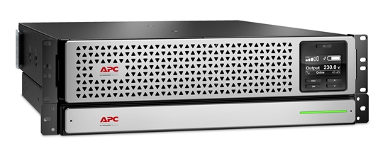 Picture of APC SRTL1500RMXLI-NC uninterruptible power supply (UPS) Double-conversion (Online) 1.5 kVA 1350 W 8 AC outlet(s)